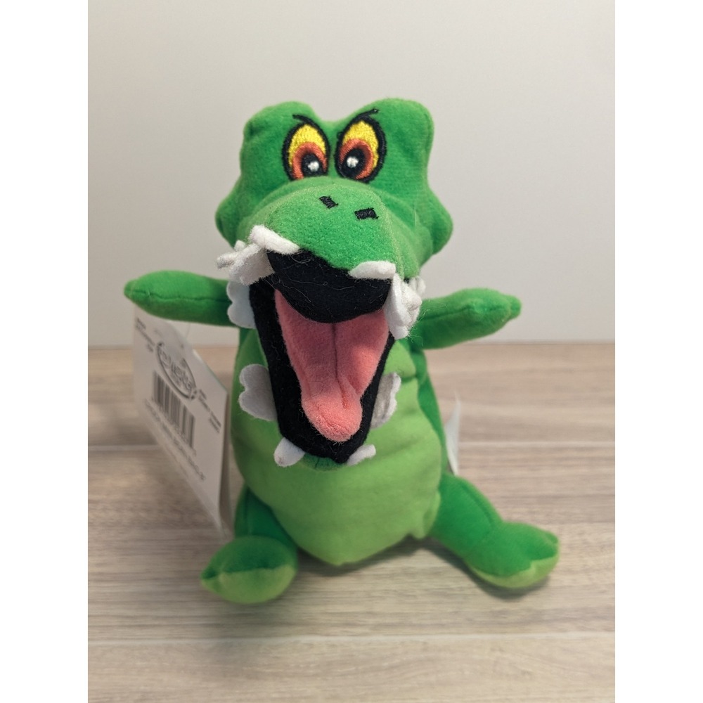 Disney Store Peter Pan Tick-Tock Crock Mini Bean Bag‎ 8 Inch Plush NWT